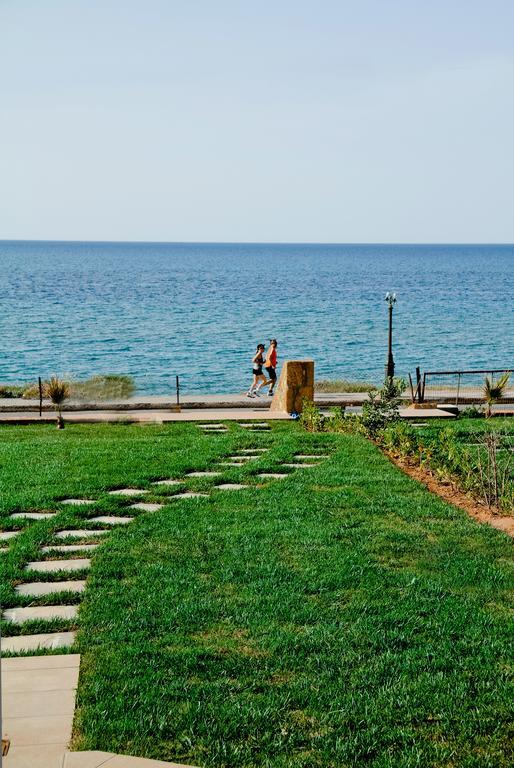 Sea View Beachfront Villa Maria Gouves Exterior photo